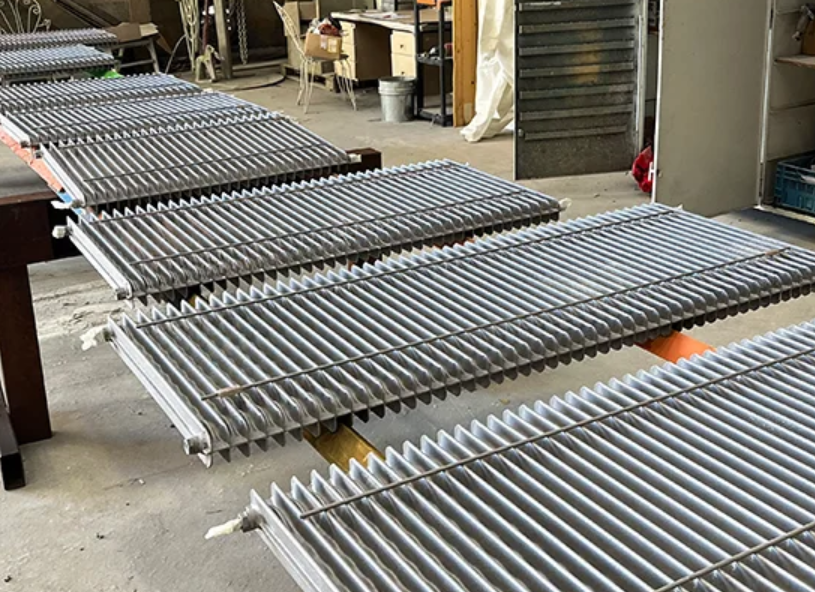 sablage radiateur fonte